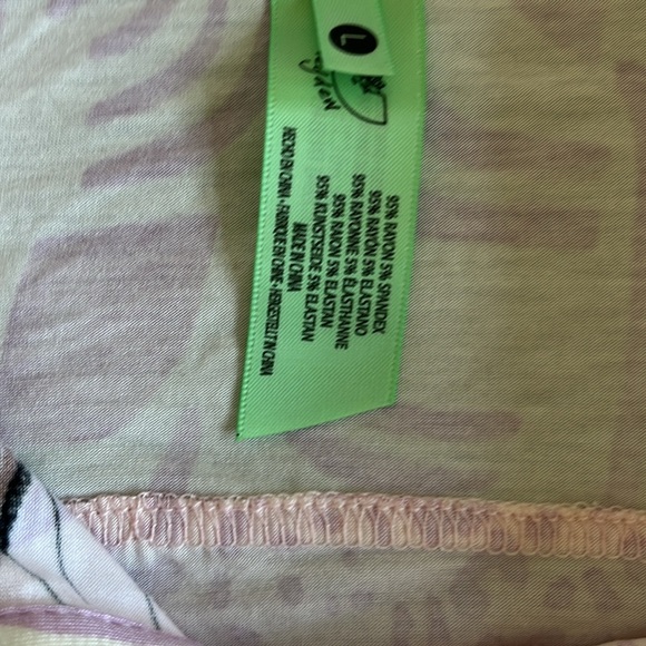 NWT Honeydew very soft button shirt and short pajama set size large - Picture 4 of 14